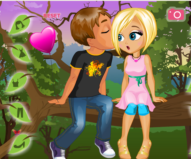 Kissing Games For Girls Online