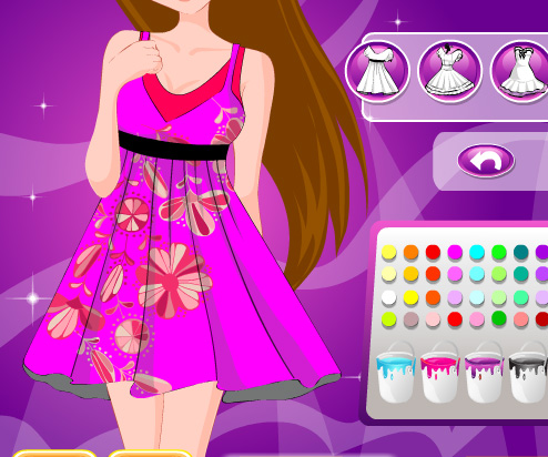 Amazing Dress Design game online. Screen Shot 4