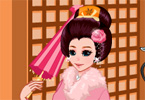 Kimono Cutie Dress Up game online