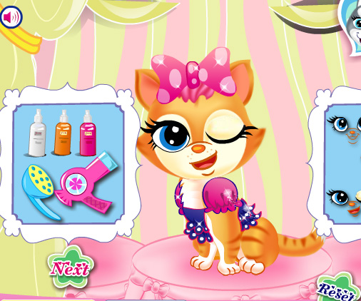 Pets Beauty Salon game online. Screen Shot 4