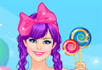 Pink Сandy girl game online