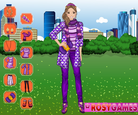 Download this Purple Fashion Dress... picture