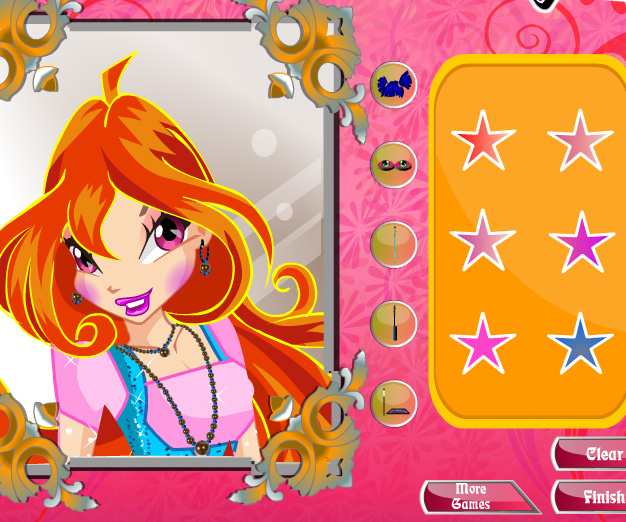 Winx club Bloom game online. Screen Shot 4